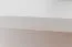 Couchtisch Kiefer massiv Vollholz weiß lackiert Junco 485 – Abmessung 50 x 60 x 60 cm