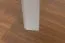 Tafel massief grenen wit gelakt Junco 228C (vierhoekig) - afmetingen 70 x 120 cm