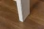 Nachtkommode Kiefer massiv Vollholz weiß lackiert Junco 132 - Abmessung 45 x 34 x 29 cm