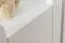 Nachtkommode Kiefer massiv Vollholz weiß lackiert Junco 132 - Abmessung 45 x 34 x 29 cm
