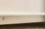 TV-Unterschrank Kiefer massiv Vollholz weiß lackiert Junco 198 - Abmessung 84 x 72 x 44 cm