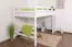 Easy Premium Line" hoogslaper K23/n, massief beukenhout, wit deelbaar - ligvlak: 120 x 200 cm