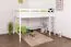 Easy Premium Line" hoogslaper K23/n, massief beukenhout, wit deelbaar - ligvlak: 120 x 200 cm
