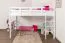 Easy Premium Line" hoogslaper K23/n, massief beukenhout, wit deelbaar - ligvlak: 120 x 200 cm
