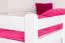 Easy Premium Line" hoogslaper K23/n, massief beukenhout, wit deelbaar - ligvlak: 120 x 200 cm
