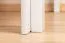 Easy Premium Line" kinderbed / hoogslaper K22/n, massief wit beuken - ligvlak: 90 x 200 cm