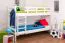 Stapelbed "Easy Premium Line" K17/n, massief wit beuken, ligvlak: 90 x 200 cm (b x l), deelbaar