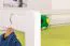 Stapelbed "Easy Premium Line" K17/n, massief wit beuken, ligvlak: 90 x 200 cm (b x l), deelbaar
