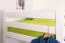 Stapelbed "Easy Premium Line" K17/n, massief wit beuken, ligvlak: 90 x 200 cm (b x l), deelbaar