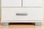 Draaideurkast / kledingkast Poten 01, kleur: wit - 209 x 50 x 37 cm (H x B x D)