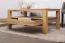 Salontafel Wooden Nature 15 in massief eikenhout geolied - Afmetingen: 105 x 65 x 47 cm (B x D x H)