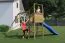 Speeltoren / Speeltoestel Anton incl. dubbele schommel en golfglijbaan FSC®
