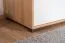 Draaideurkast / kledingkast 14, kleur: beuken / wit - 198 x 126 x 56 cm (h x b x d)