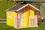 kinderspeelhuisje / kindertuinhuisje 6 Lea - Afmetingen: 210 x 171 cm