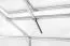 Kas Chicoree L10, HKP 6 mm, grondoppervlakte: 9.50 m² - afmetingen: 430 x 220 cm (L x B)