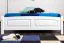 kinderbed / jeugdbed massief grenen, wit 79, incl. lattenbodem - 140 x 200 cm (B x L)