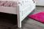 kinderbed / jeugdbed massief grenen, wit 79, incl. lattenbodem - 140 x 200 cm (B x L)