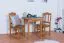 Tafel massief grenen kleur elzenhout Junco 234B (rond) - diameter 80 cm