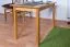 Tafel massief grenen kleur elzenhout Junco 228A (vierhoekig) - 70 x 100 cm (B x D)