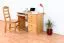 Bureau massief grenen kleur: elzenhout Junco 191 - Afmetingen: 75 x 100 x 55 cm (H x B x D)