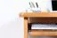 Bureau massief grenen kleur: elzenhout Junco 191 - Afmetingen: 75 x 100 x 55 cm (H x B x D)