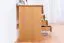 Bureau massief grenen kleur: elzenhout Junco 191 - Afmetingen: 75 x 100 x 55 cm (H x B x D)
