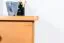 Bureau massief grenen kleur: elzenhout Junco 191 - Afmetingen: 75 x 100 x 55 cm (H x B x D)