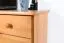 Bureau massief grenen kleur: elzenhout Junco 191 - Afmetingen: 75 x 100 x 55 cm (H x B x D)