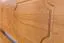 Hoekbank massief grenen, kleur Junco 243 - Afmetingen: 84 x 140 x 182 cm (H x B x L)