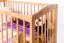 kinderbed / babybed massief grenen, kleur 103, incl. lattenbodem - 60 x 120 cm (B x L) 
