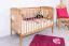 kinderbed / babybed massief grenen, kleur 103, incl. lattenbodem - 60 x 120 cm (B x L) 