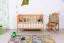 kinderbed / babybed massief grenen, kleur 103, incl. lattenbodem - 60 x 120 cm (B x L) 