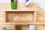 Bureau massief grenen, natuur Junco 188 - Afmetingen: 106 x 120 x 57 cm (H x B x D)