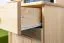 Bureau massief grenen, natuur Junco 188 - Afmetingen: 106 x 120 x 57 cm (H x B x D)