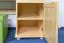 Bureau massief grenen, natuur Junco 188 - Afmetingen: 106 x 120 x 57 cm (H x B x D)