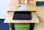 Bureau massief grenen, natuur Junco 188 - Afmetingen: 106 x 120 x 57 cm (H x B x D)