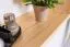 wandrek / hangplank massief grenen natuur Junco 282 - Afmetingen: 76 x 176 x 20 cm (H x B x D)