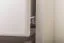 kledingkast massief grenen, wit gelakt Junco 04 - Afmetingen 195 x 135 x 59 cm