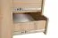 Kast Kanel 04, kleur: eiken / antraciet - Afmetingen: 195 x 60 x 41 cm (H x B x D)