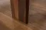 Futonbed / , vol hout, bed massief grenen kleur walnoten  A8, incl. lattenbodem - afmetingen: 80 x 200 cm