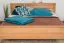 Tweepersoonsbed / logeerbed Wooden Nature 141 massief natuurlijk beuken - 160 x 200 cm (B x L)