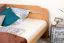 Tweepersoonsbed / logeerbed Wooden Nature 140 massief beuken natuur, incl. lattenbodem - 160 x 200 cm (B x L)