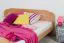 Tweepersoonsbed / logeerbed Wooden Nature 140 massief beuken natuur, incl. lattenbodem - 160 x 200 cm (B x L)