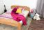 Tweepersoonsbed / logeerbed Wooden Nature 140 massief beuken natuur, incl. lattenbodem - 160 x 200 cm (B x L)
