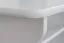 TV-Unterschrank Kiefer massiv Vollholz weiß lackiert Junco 209 - 79 x 67 x 42 cm (H x B x T)