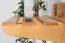 garderobe / kapstok massief grenen elzenhout kleur Junco 353 - Afmetingen: 80 x 50 x 29 cm (H x B x D)