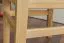 Stoel massief grenen,, naturel 001 - Afmetingen 93 x 43 x 45 cm (H x B x D)