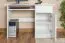 Schreibtisch Kiefer massiv Vollholz weiß Junco 190 - Abmessung 75 x 110 x 55 cm