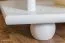 TV-Unterschrank Kiefer massiv Vollholz weiß lackiert Junco 206 - Abmessung 60 x 60 x 45 cm