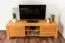 TV-onderkast Wooden Nature 126 massief beukenkernhout - 48 x 160 x 40 cm (H x B x D)